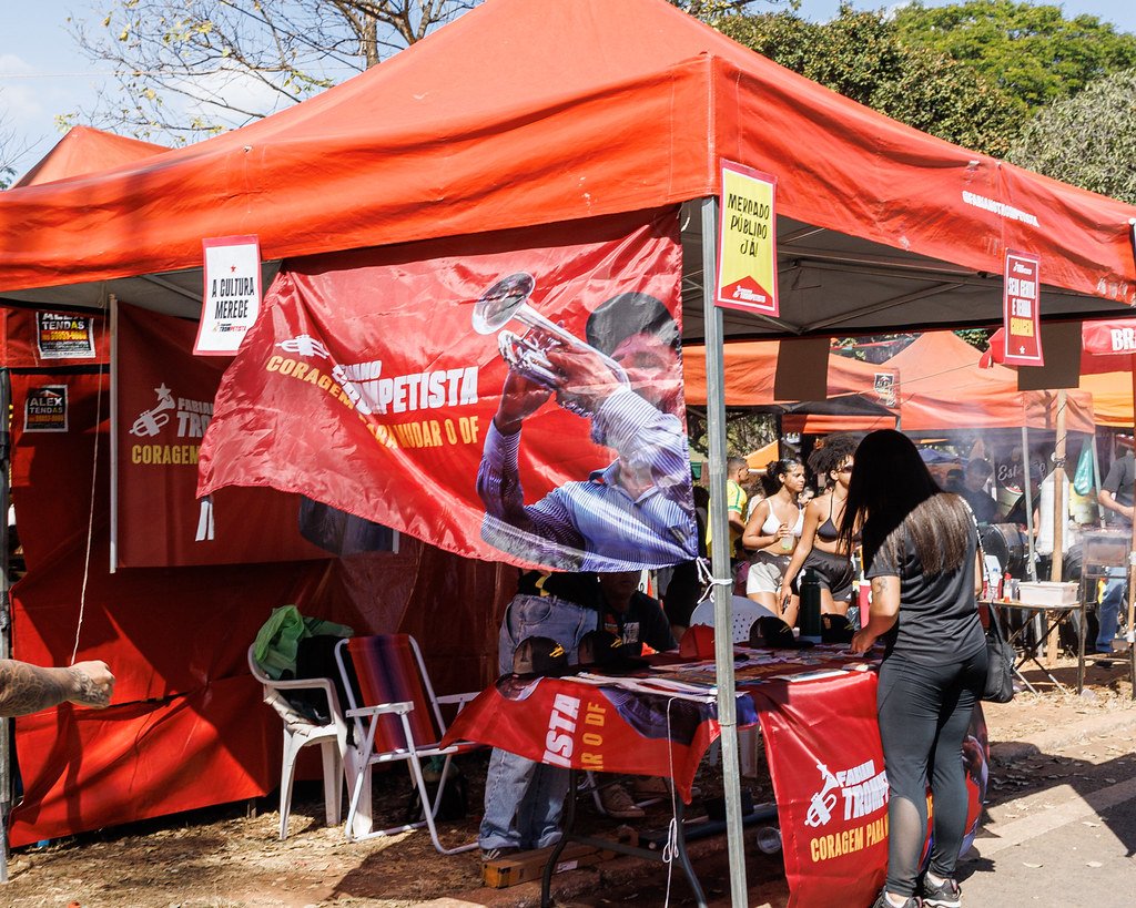 Registro da campanha de Fabiano Trompetista