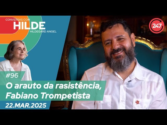 Fabiano Trompetista foi entrevistado por Hildegard Angel
