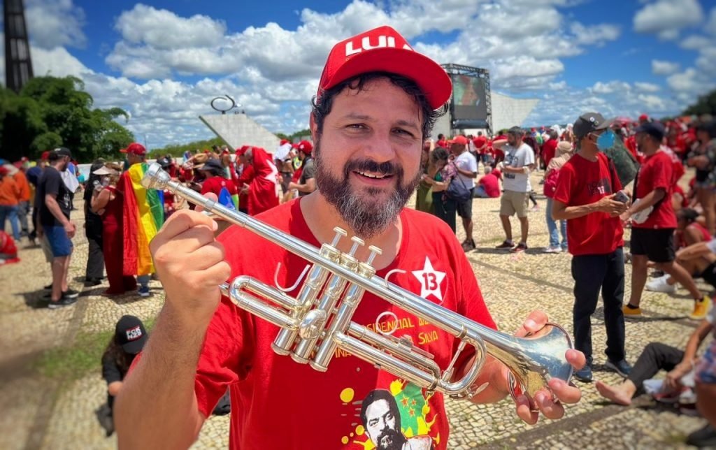 Fabiano Trompetista em evento público