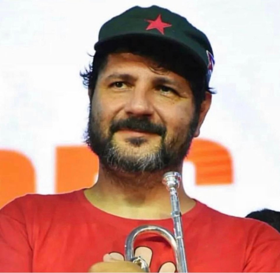 Fabiano Trompetista em registro de sua trajetória